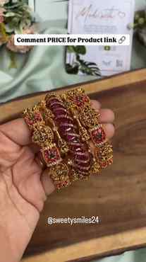 Bridal Bangles Combo ‼️ Comment PRICE for Product link 🔗 La