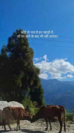 Ye pahad mujhe bahoot fascinate karte hai ๐
[Mountains sik