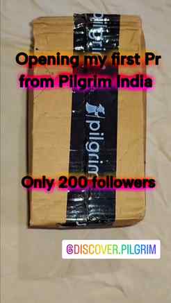First pr #pr#collaboration #product #pilgrimindia