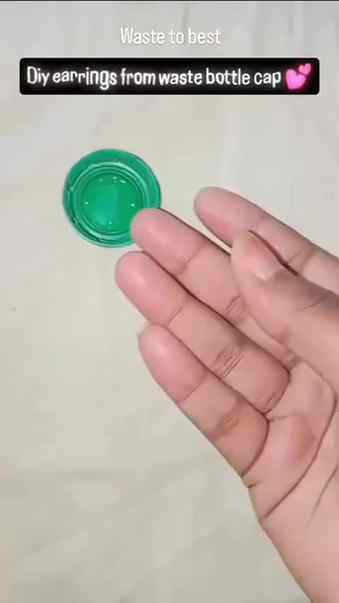 Waste to best #earrings #diy #handmade