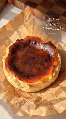 5 ingredients Eggless Basque Cheesecake✨

I love cheesecake.