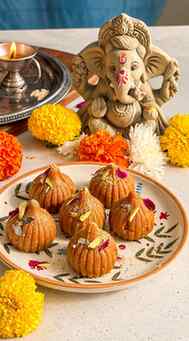 Ganpati season at home means one thing is absolutely non-neg