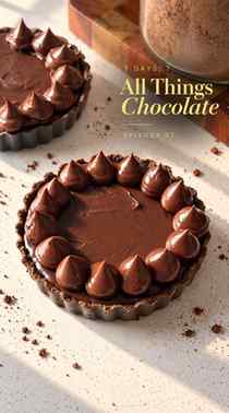 No Bake Chocolate Caramel Tart

Day 7 of me convincing you t