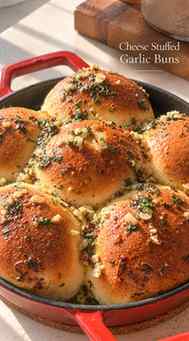Cheesy Garlic buns❤️
Breads From Scratch Episode 10 🍞🧄

To