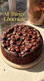 Eggless Chocolate Butter Cake

Day three of convincing you t