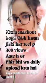 Ky mtlb m isi m khush ho jati hu 🙃

#reelsgrowth 
#trending