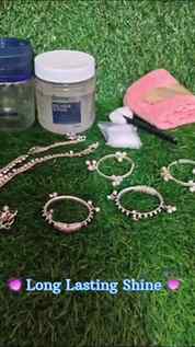 ✨ Bring Back the Shine! ✨
Dull silver jewellery? No worries!