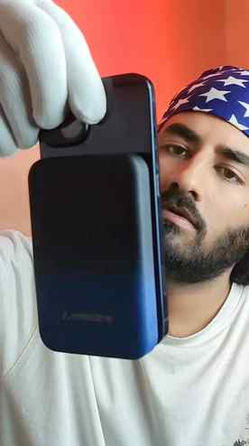 Ye powerbank hai ya back cover? 🤯
Ambrane Aerosync Snap 100