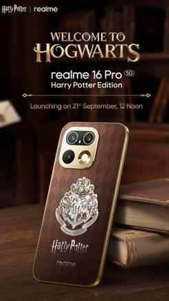 Realme 16 Pro Harry Potter Edition 🪄⚡ — Hogwarts has offici