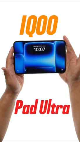 “iQOO Pad Ultra — powerful tablet with flagship-level perfor