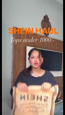Comment for free coupon worth ₹1000.
All three tops from @s