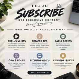 Go and subscribe and get exclusive content and get a chance 