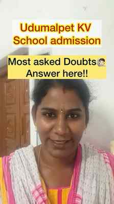 Udumalpet KV Admission 2026 🤔 FAQ Parents Most Asked Questi