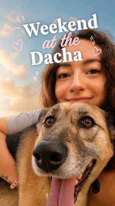 A little weekend escape to the dacha with the loved ones 🤍�