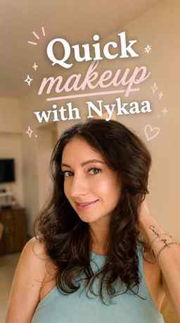 Just a quick makeup look using some of my @mynykaa favorites