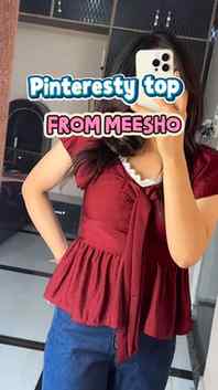 Pinteresty top from @meeshoapp 
Comment for link 🔗 
.
.
#me