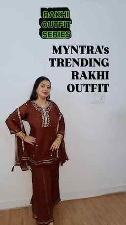 Starting my Rakhi outfit series with this beauty 🤎
The copp