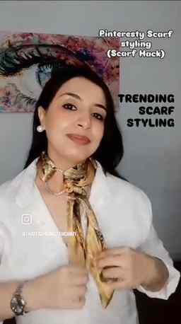 Warning:Excessive scarf-wearing may cause envy.😇😇
[Scarf