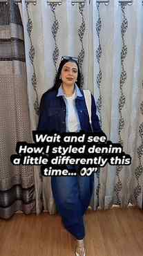 Who said denim has to be styled the obvious way? 👀💙
Played