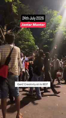#delhijantarmantar #cjpprotest #genz #relatable #protest pro
