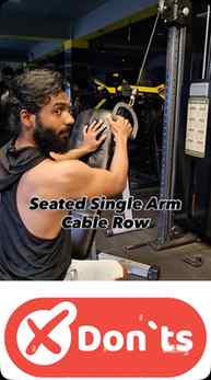 💪 How to Do Seated Single-Arm Cable Row — Higher Cable Setu