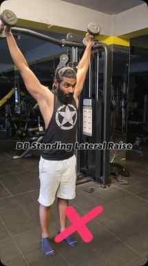 🏋️ How to Do Dumbbell Standing Lateral Raise — And How NOT