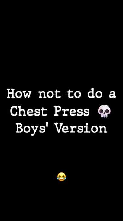 Chest day ❌
Boys’ day ✅💀😂
Tag your gym bro 🤣
@the._.cho