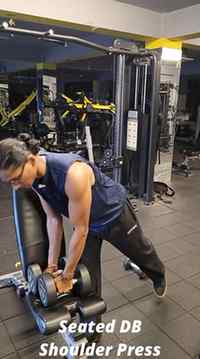 🔥 How to Do Seated DB Shoulder Press — And How NOT to Do It
