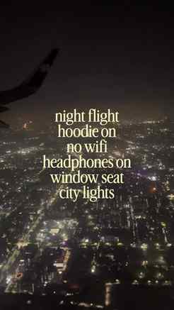 best feeling🌃✈️
[night flight, flight time, flying routine