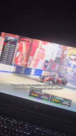 Always losing at the end!!
#f1 #formulaone #lewishamilton #