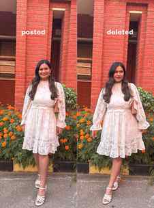 Comparison is the thief of joy!🌸
Instagram is not real lif