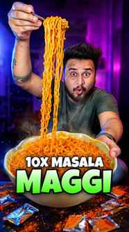 🚨 10 Maggi Masala vs 1 Maggi! 🤯🍜
Mujhe Maggi masala itna