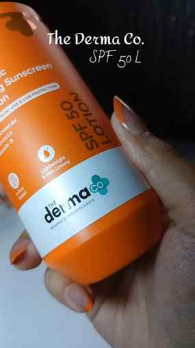 Introducing The Derma Co. SPF 50 body lotion with PA ++++ an