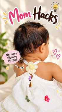 So easy and so cute! 🌼
No scissors, no thread... just an e