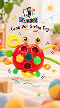 A little toy, so many ways to play!
Pull, press, explore & c