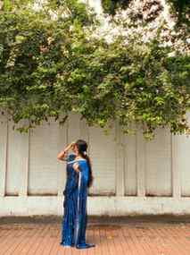Uff saree🥹💙✨
.
.
.
.
.
.
.
#sareelove 
#selfobsessed 
#mai