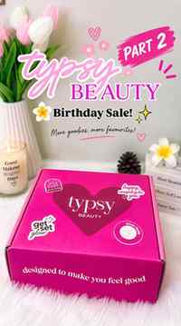 Part 2 of my Typsy Beauty Birthday Sale haul is here! 🎂💄✨
