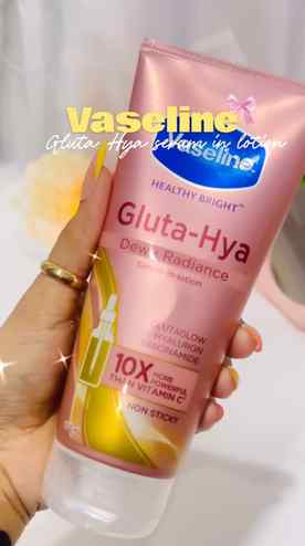 Found my next body-care obsession? ๐โจ The Vaseline Gluta-Hy