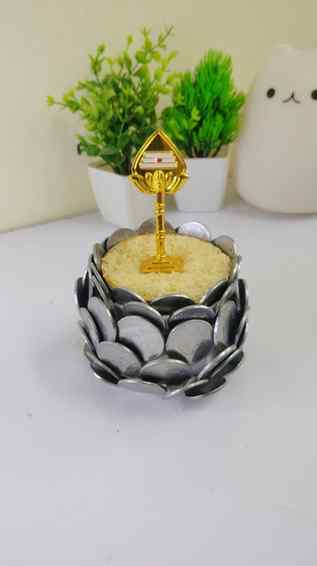 🪔DIY Pooja Decoration At Home #Shorts #diy #pooja #art #tre