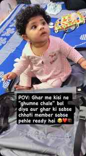 Madam ji so Rahi thi tbi sun liya Chlo ghumne chalege or uth