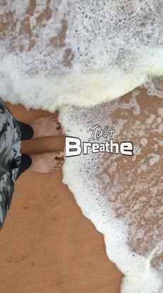 Before you overthink everything again… just breathe. 🤍

You