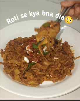 Roti noodles ✨
#RotiRecipe #LeftoverRoti #IndianFood #EasyRe