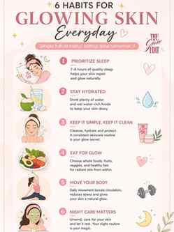 Simple habits today, lasting glow tomorrow. ✨
Achieving heal