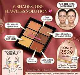 ✨ 6 shades, one solution to conceal, correct, and perfect! ✨