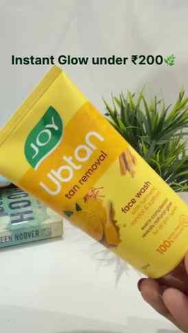 Joy Ubtan Face Wash @joy_beautifulbynature
Your shortcut t