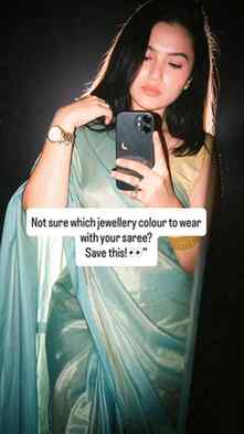 POV: You found the cheat code to styling your saree 👀✨
Bec