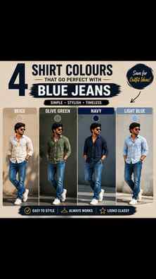 Blue jeans Outfit ideas .
[Blue jeans Fashion Outfit]
#kanna