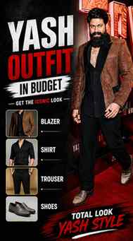 Rocking star Yash outfit in budget Create thumbnail.#kannada
