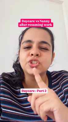 Chose daycare over a nanny… because consistency over chaos,