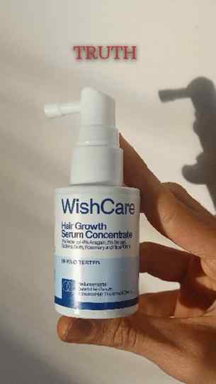 My honest review of WishCare Hair Growth Serum 💚

Hair grow